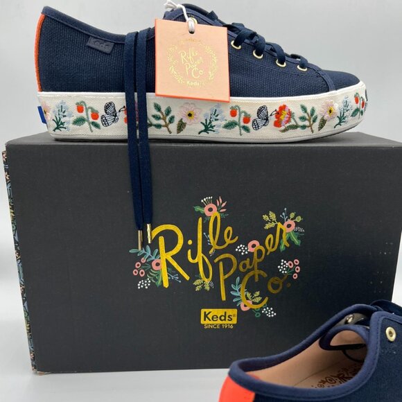 Keds Rifle Paper Co. size 7. NEW - Picture 1 of 4